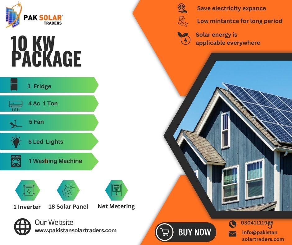 10kw Solar System in Pakistan