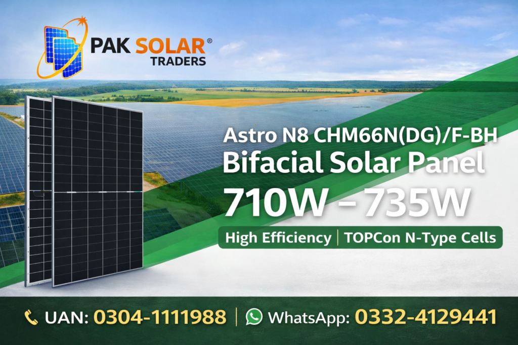 Astro N8 710W Bifacial Solar Panel