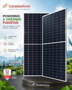 Canadian Solar panels Pakistan