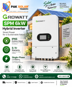 Growatt SPM 6kW Hybrid Inverter